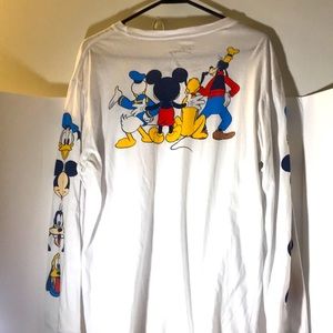 Disney top size large “stay classic” long sleeves Disney characters
